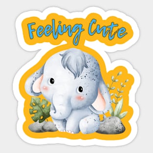 Cute Little Baby Animals #8 Sticker